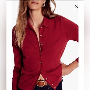 Boden Briony Stitch Cardigan Size Large